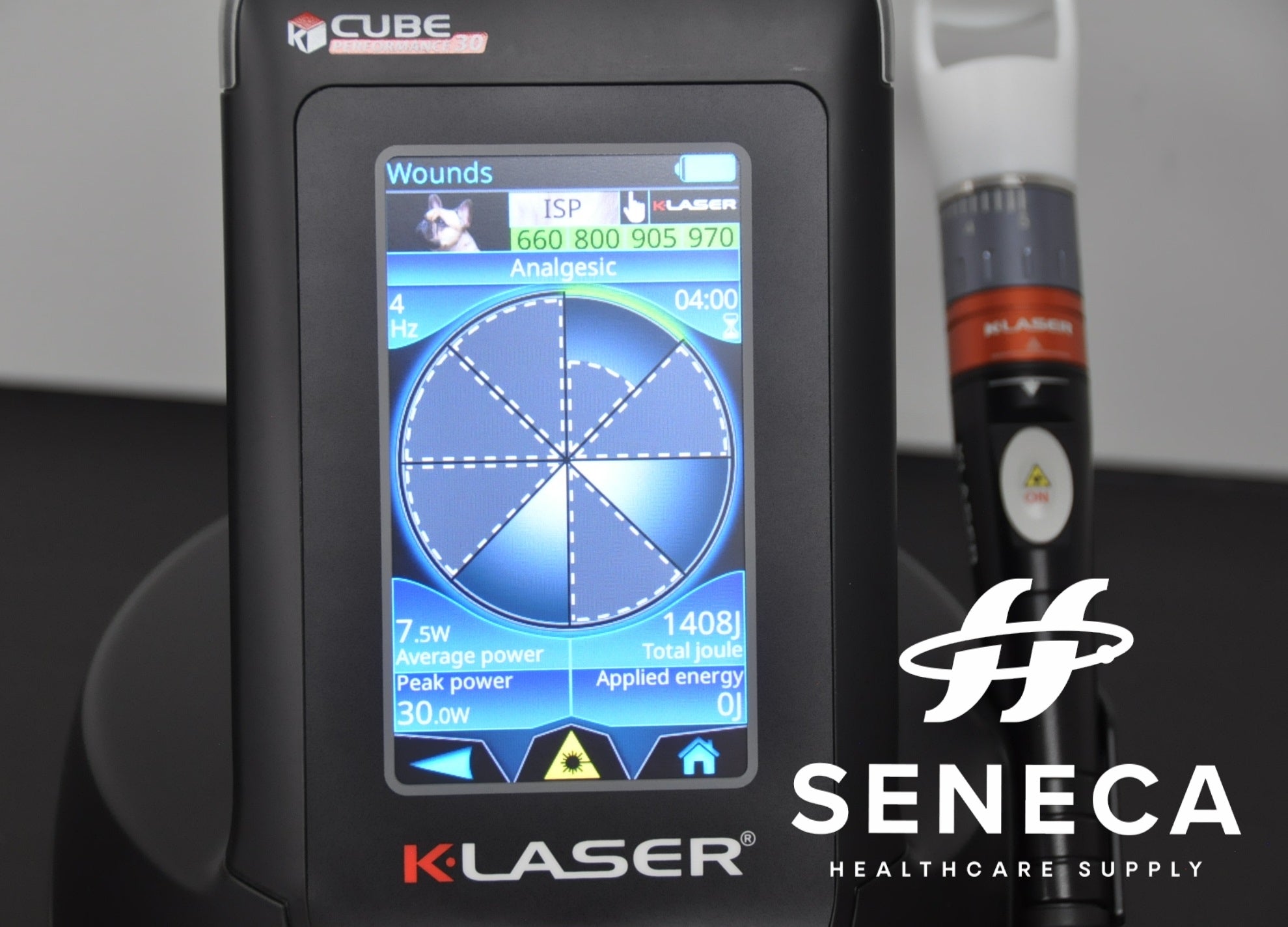 K-LASER CUBE PERFORMANCE 30 25W VETERINARY THERAPY LASER KLASER ELTECH CUBE30