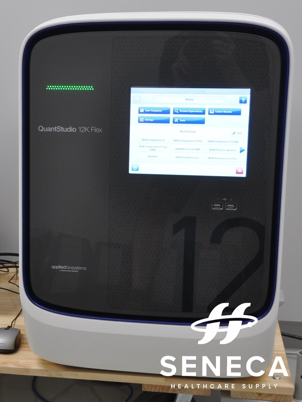 QUANTSTUDIO 12K FLEX PCR SYSTEM QS12 THERMO APPLIED BIOSYSTEMS ABI 12