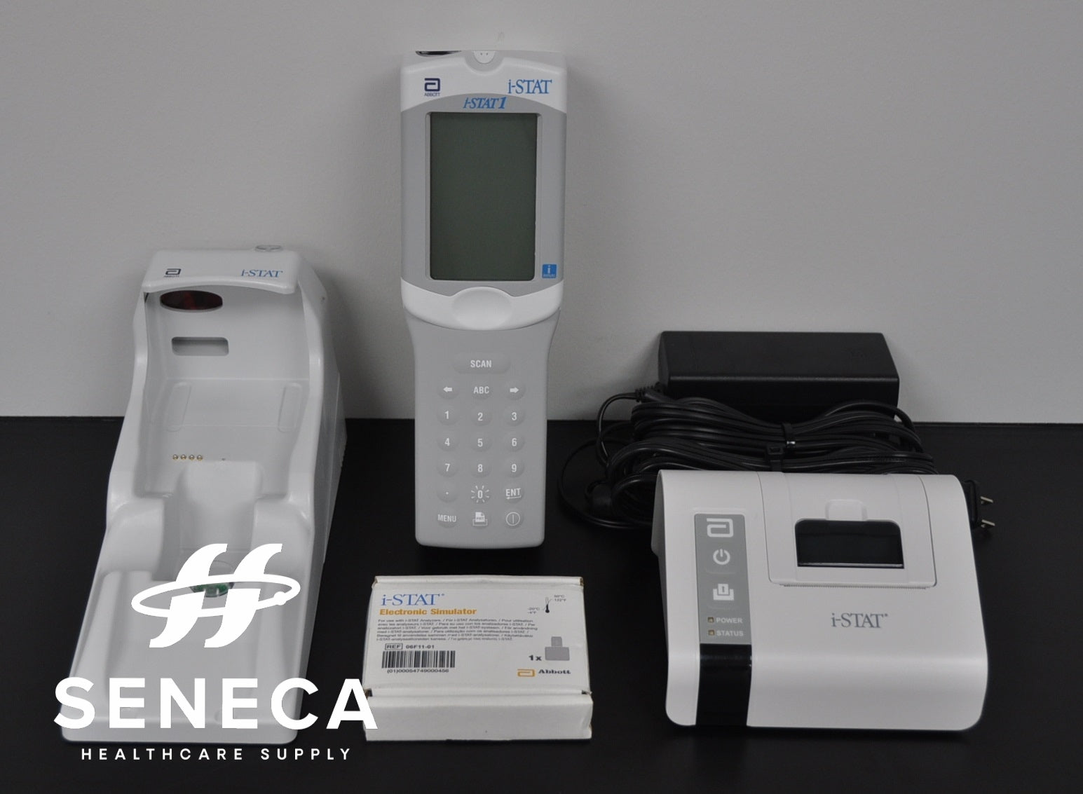 ABBOTT i-STAT 1 BLOOD ANALYZER SYSTEM DRC PRINTER ESIM iSTAT MEDICAL 3 ...