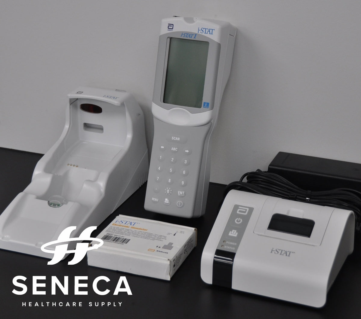ABBOTT i-STAT 1 BLOOD ANALYZER SYSTEM DRC PRINTER ESIM iSTAT MEDICAL 3 ...
