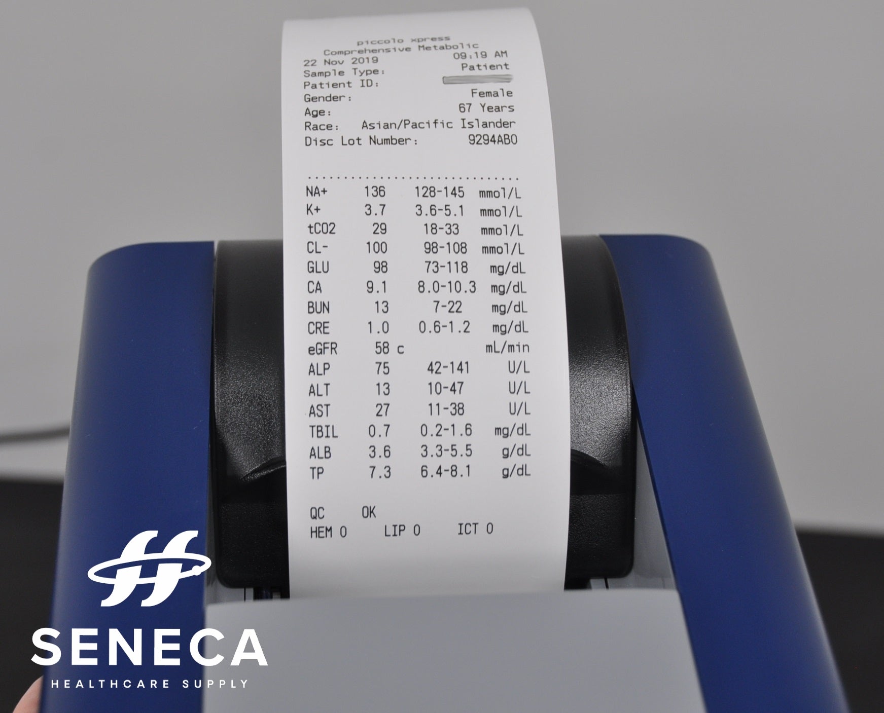 ABAXIS PICCOLO XPRESS (2ND GEN) CHEMISTRY BLOOD ANALYZER CLIA WAIVED ...