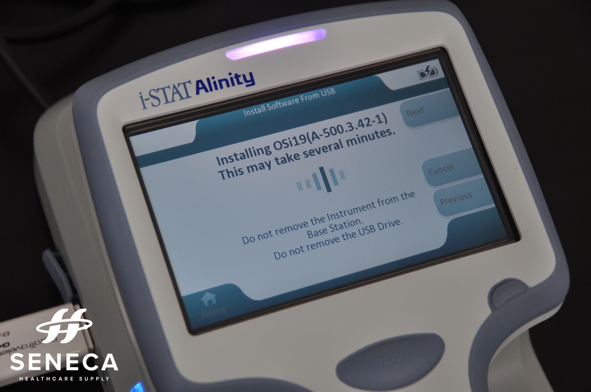 ZOETIS I-STAT ALINITY V VETERINARY BLOOD ANALYZER ABAXIS ISTAT 1 VETSC ...